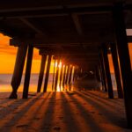 Beach Pier Sunrise